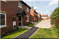 Houses in The Brambles housing development, Denmead