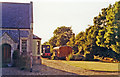 Former Fransham station, with rolling-stock 1991