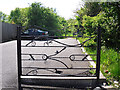 Decorative gate, Kingstown Wildlife Pond