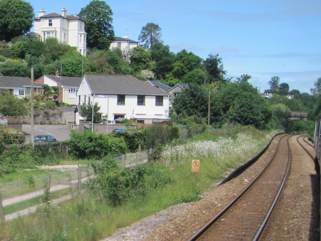 Kingskerswell railway station (site),... © Nigel Thompson cc-by-sa/2.0 ...