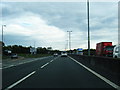 A8 eastbound at exit to A725