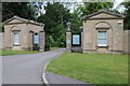 Entrance to Kelmarsh Hall