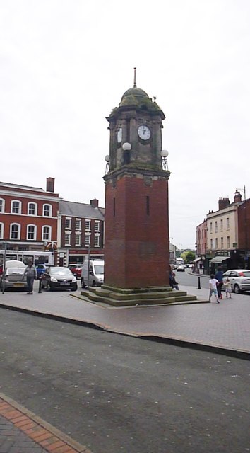 Wednesbury, clock tower © Mike Faherty cc-by-sa/2.0 :: Geograph Britain ...