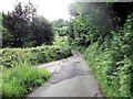 Road junction near Tyn-y-Coed