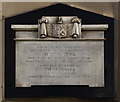 TQ3183 : Holy Trinity, Cloudesley Square - Wall monument by John Salmon