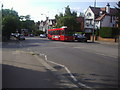 268 and 210 buses on Golders Green Road