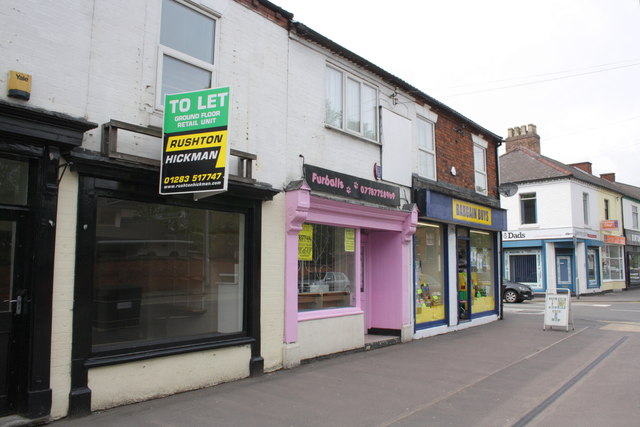 Shops on Horninglow Road © Roger Templeman cc-by-sa/2.0 :: Geograph ...