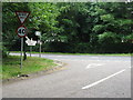 Tilley Lane junction with the A271 at Boreham Street