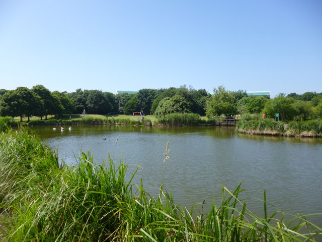 Littledown Park, lake