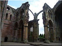NT5434 : Melrose Abbey ruins by kim traynor