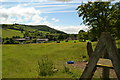 View from a stile at the edge of Navio