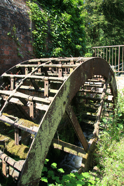 Elvaston Castle - water wheel © Chris Allen cc-by-sa/2.0 :: Geograph ...