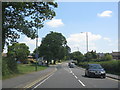 Approaching the hospital, Mytton Oak Road