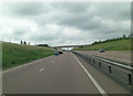 A120 overbridge carries lane to Sewards Hall Farm