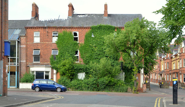 Former "Botanic Lodge" guest house, Belfast (2013-1)
