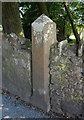 Pillar and benchmark near Cornwood