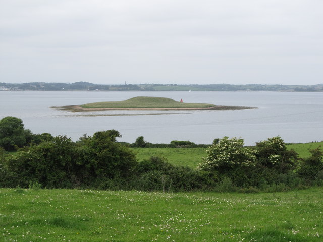 Jackdaw Island from the Audleystown... © Eric Jones cc-by-sa/2.0 ...