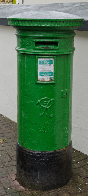 VR pillar box - Cobh (Republic of... © The Carlisle Kid :: Geograph Ireland