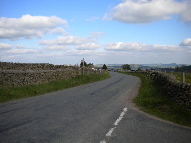 Junctions west of Fawside Edge