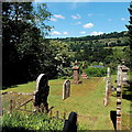 View from Erwood Chapel burial ground