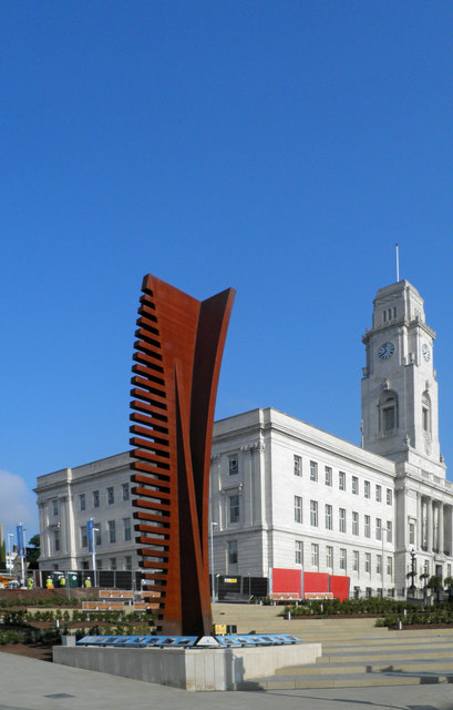 Barnsley Town Hall and new art