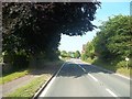 The A515 Road Entering Ashbourne