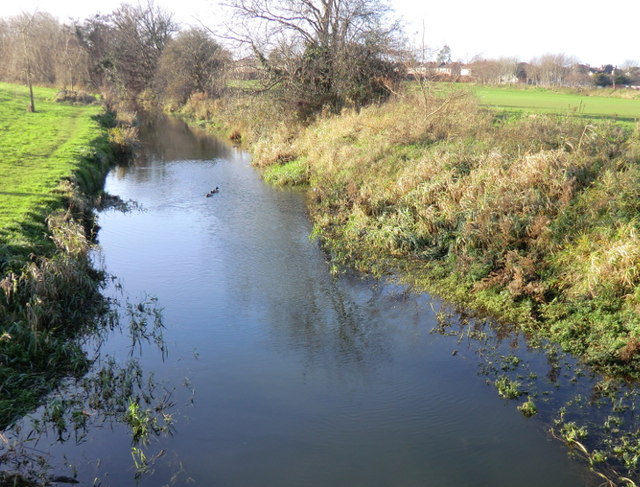 Camac River approaching Fonthill Road near Clondalkin
