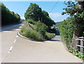 Side road to Bedwellty Pits and Railway Houses south of Tredegar