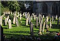 Gravestones at Plympton St Mary