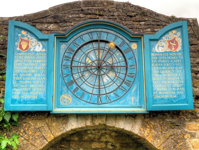 24hr Clock, Snowshill Manor Garden