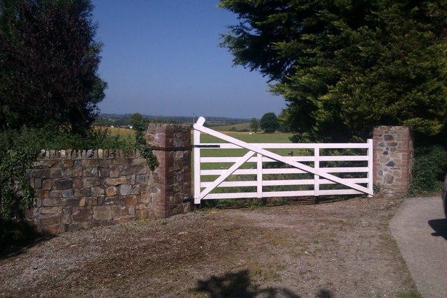 Gateway into fields near Ballybeg