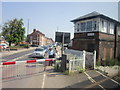 The level crossing at Selby West