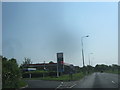 Esso filling station and shop at the A689/A177 junction