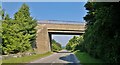 Disused railway bridge on old line to Whitwell Colliery