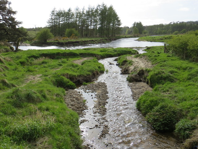 Ballyward Brook confluence with the Liffey