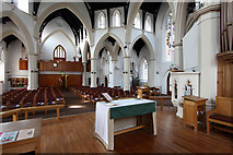 TQ3185 : Christ Church, Highbury Grove - West end by John Salmon