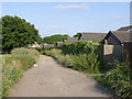 Track along the former Lidgett Incline