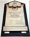 St John the Evangelist, Broadway, Stratford - Wall monument