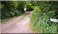 Entrance to Stowting Common Farmhouse