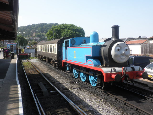 Thomas The Tank Engine Visits Minehead © Roger Cornfoot Geograph 4476