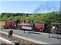 Last train of the day from Waunfawr Station