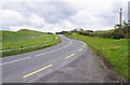 R0252 : The N67 road heading for Killimer, Co. Clare by P L Chadwick