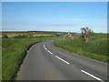 Bend in the road on the B3262 approaching Little Tresoke