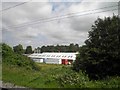 Industrial unit alongside the East Coast main railway