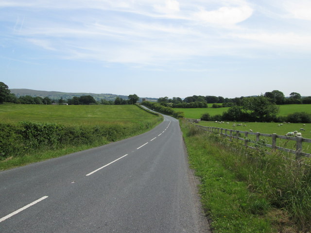 The road towards Great Mitton