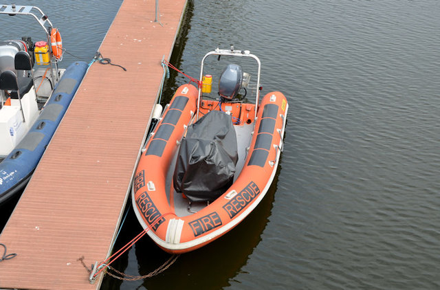 River rescue boat, Belfast