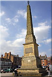SE3171 : Obelisk in the Market Place by Roger Templeman