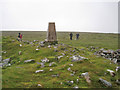 SX6391 : Cosdon Hill, summit trig point by Richard Dorrell