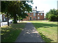 Edge of recreation ground at Barming