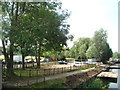 View of the Chelmer navigation path from North Hill road bridge